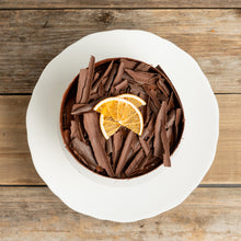 Load image into Gallery viewer, Dark Chocolate Orange Cake (Available in Regular and Gluten-Free)