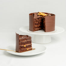 Load image into Gallery viewer, Dark Chocolate Orange Cake (Available in Regular and Gluten-Free)
