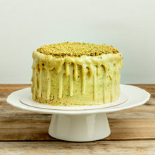 Load image into Gallery viewer, Double Pistachio Cake (Available in Pistachio Cream and Kunafa Pistachio)
